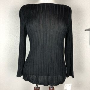 NWT Liz Claiborne Petite Long Sleeve Top Size P/M